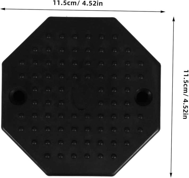 Heavy Duty Rubber Lifting Pad for Floor Jacks Non Slip Sided Design - Image 2